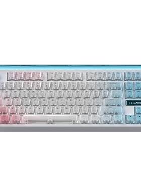 狼途T87双8K灯箱三模机械键盘
