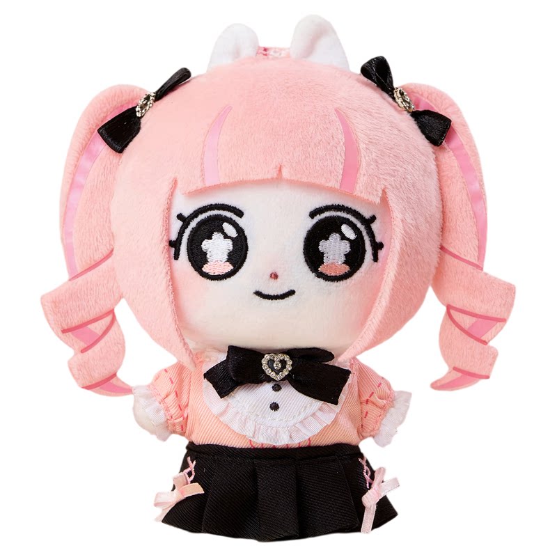 领结猫喵系少女换装毛绒盲盒挂件公仔周边桌面摆件玩偶礼物