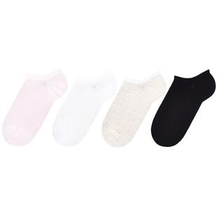 棉元素女士袜子夏季薄款简约舒适低筒纯色浅口女生棉质船袜C20461