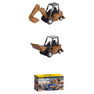 迷你合金遥控叉车升降货rc工程小汽车儿童男孩堆高机玩具新年礼物