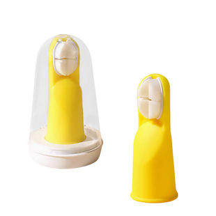 马博士指套牙刷婴儿硅胶手指套牙刷1-3岁宝宝乳牙刷舌苔清洁器