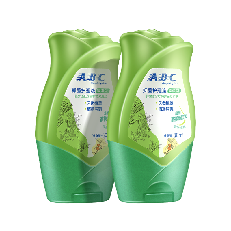 ABC澳洲茶树私处护理液私密清洗液 温和抑菌清洁房事前后洁阴正品