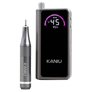 美甲打磨机便携式日式电动超静音专业蓄电前置卸甲机器多功能工具