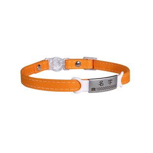 猫咪防走失项圈定制猫牌可爱猫猫脖子饰品安全扣防窒息身份牌项链