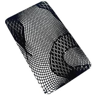 小众蛇纹丝袜女性感辣妹镂空网袜防勾丝连裤袜薄款黑丝打底渔网袜