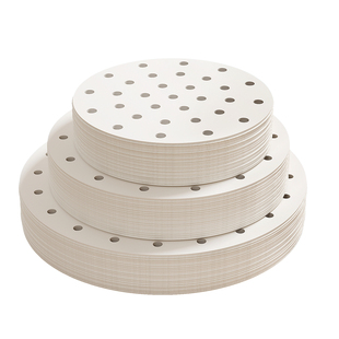 佳帮手食品级蒸笼纸双面硅油纸蒸包子馒头蒸锅垫家用一次性蒸屉纸