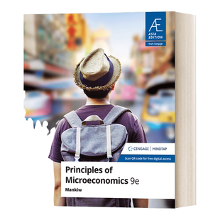 曼昆微观经济学原理 第九版 英文原版 Principles of Microeconomics 格里高利曼昆N. Gregory Mankiw 第9版 教材书 进口英语书籍