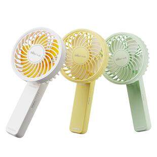小熊电风扇手持风扇折叠便携式小型迷你usb充电2024新款办公室静轻音学生宿舍桌面随身小巧超长续航官方正品