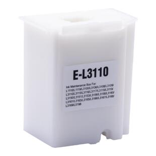 适用爱普生L3110废墨仓L3118 L3119维护箱L1110 L1119 L3158废墨水收集器L3100 L3108 L3160打印机清零废墨盒