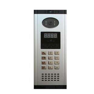 单元门口楼宇对讲数码门禁对讲门铃非可视主机ID刷卡门梯口机厂家