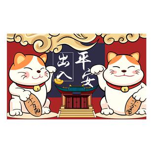 几何地毯3D可裁剪地垫门口进门走廊过道楼道楼梯长条家用地毯宾馆