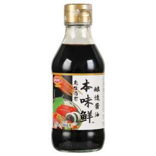 天禾鱼生寿司酱油本味鲜200ml日料海鲜寿司芥末酱三文鱼刺身酱油