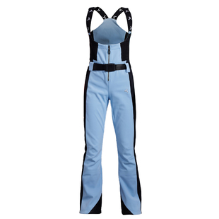 【C系列】Tittallon体拓户外女式时尚修身防风防水双板背带滑雪裤