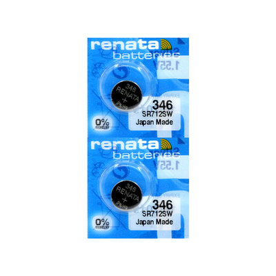 renata瑞士346手表电池浪琴原装