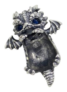 男女款S925纯银圆珠镶嵌吊坠空托