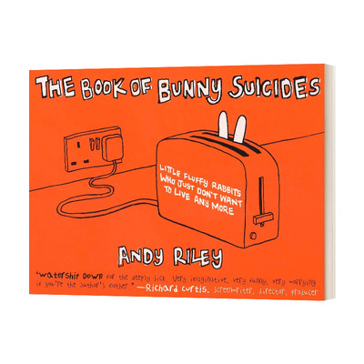 英文原版 The Book of Bunny Suicides 找死的兔子 Andy Riley 英文版 进口英语原版书籍