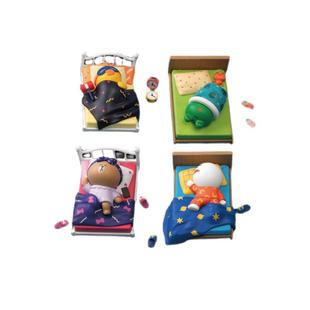 【自营】野兽王国LINEFRIENDS可爱布朗熊可妮兔手办摆件周边礼物