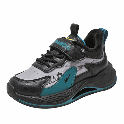 回力男童加绒运动鞋2025新款冬季儿童二棉鞋加厚冬鞋中大童跑步鞋