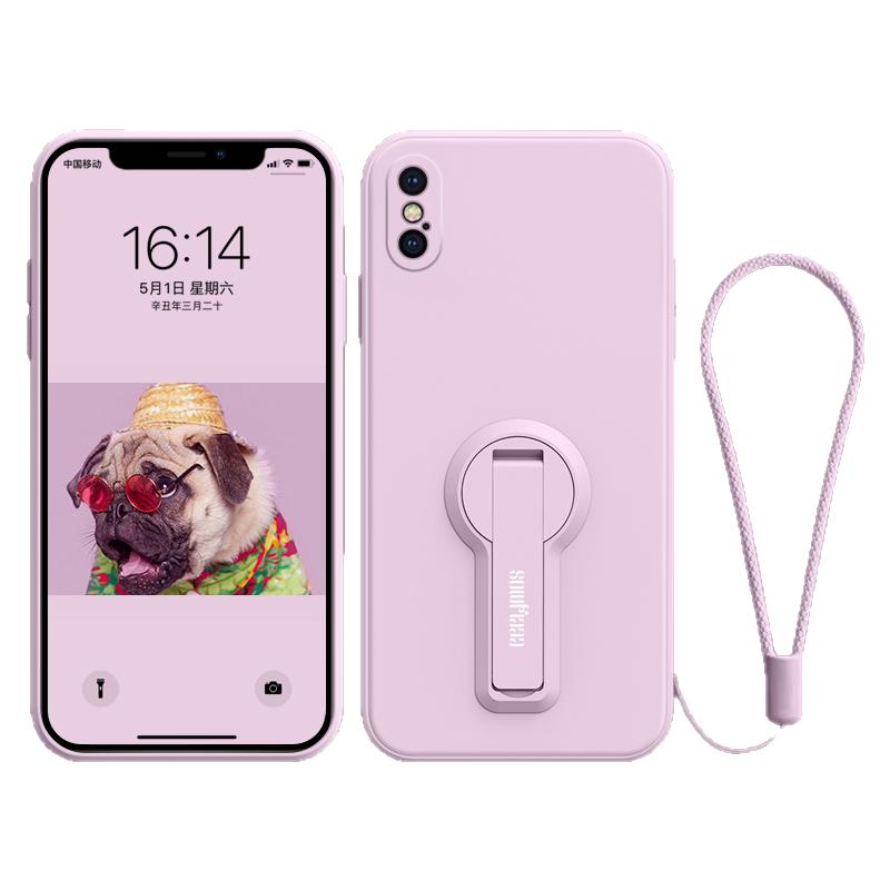 苹果x手机壳液态硅胶iPhonexsmax镜头全包防摔xr2021新款mas支架挂绳xsxmax男款网红ins风ip女款奢华适用同款