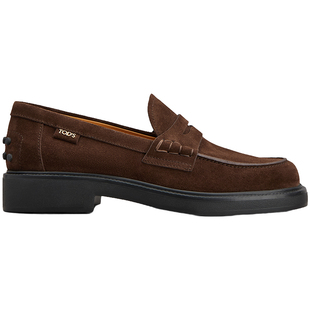 【礼物】TOD'S官方正品女士皮革乐福鞋厚底鞋时尚休闲女鞋