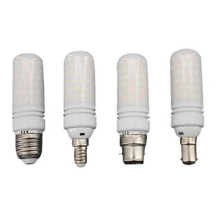 E12/B15/E17110v/220vled玉米灯泡e27大E14螺口B22乳白罩防刺眼灯