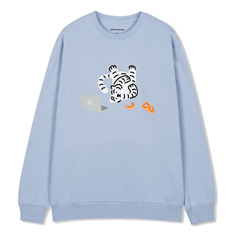 韩国SPAO正品老虎卫衣muziktiger