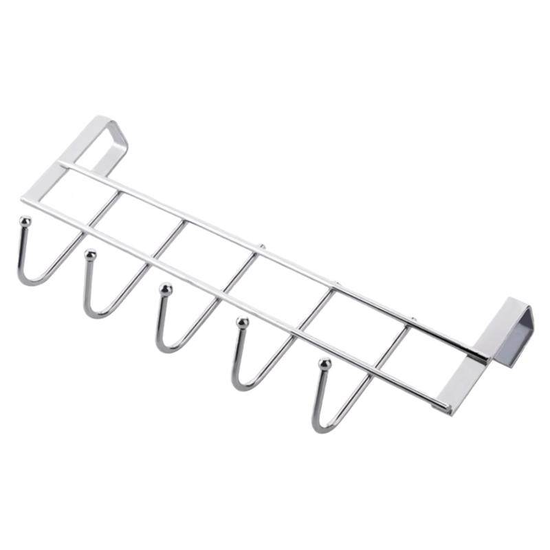厨房橱柜门专用五连挂架置物架
