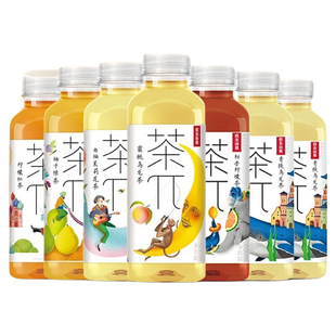 农夫山泉茶派茶π500ml茶饮料蜜桃乌龙青提红茶新鲜经典保质期