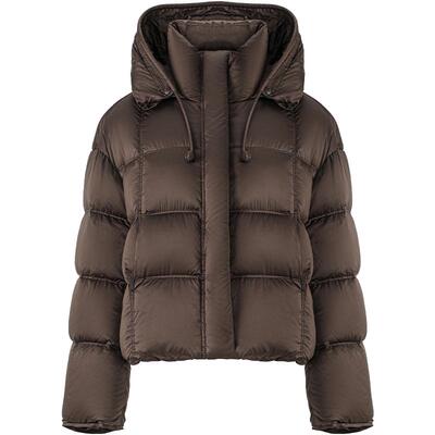 LAGOGO宽松连帽短款泡芙羽绒服