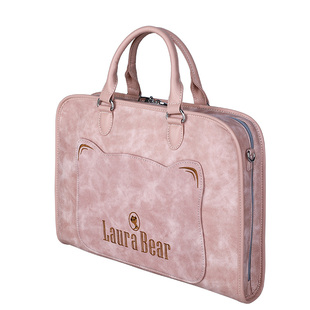马锐鲨LauraBear正品新款14寸电脑包女手斜挎包提商务公文包时尚游戏本16寸笔记本通勤18寸多功能行李包单肩