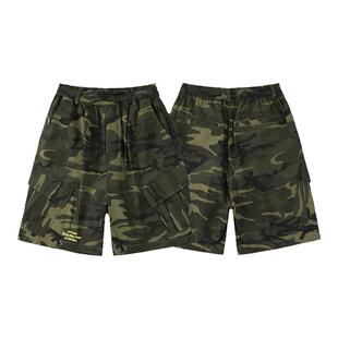DK2025夏季新款男童迷彩工装短裤男孩儿童宽松洋气休闲中裤五分裤