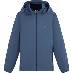 【防泼水】Tommy秋冬男户外休闲轻薄连帽棉服夹克外套节日礼物