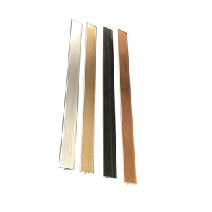 不锈钢T型收口条嵌入式金属扣条背景墙接缝压边条钛金包边条腰线