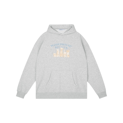 WassupHouse猫猫狗狗连帽卫衣