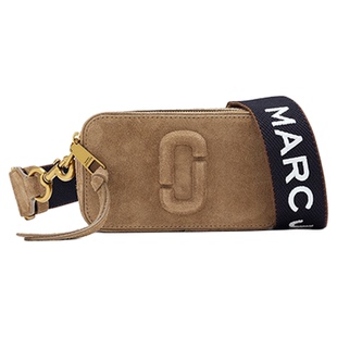 【新品】MARC JACOBS/莫杰  SNAPSHOT 牛皮棕色斜挎包相机包