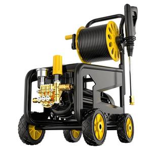 指南车洗车机神器高压水泵家用220V大功率刷车水枪便携式强力洗地