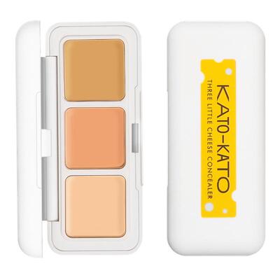 KATO三次方奶酪遮瑕膏三色遮瑕膏