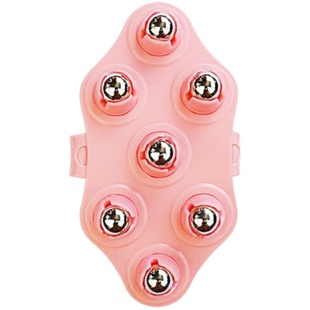 滚动七龙珠揉腹部按摩仪磁珠滚珠瘦肚子小腿神器经络刷办公室神器