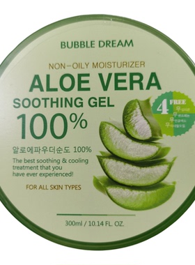 自然共和国芦荟胶保湿300ml面膜