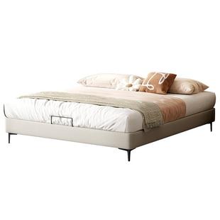 BY天禧派无床头气动储物床榻榻米双人床实木排骨架无靠背床架7053