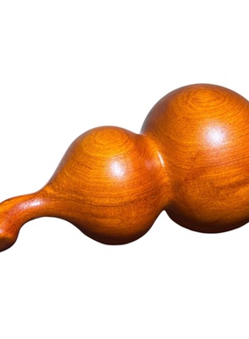 花梨木雕刻葫芦摆件福禄木雕木质黑檀木工艺品乔迁新居送礼装饰品