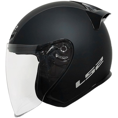 LS2摩托车骑行头盔半盔四分之三