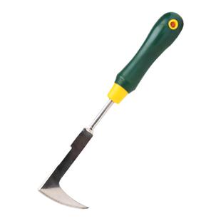 不锈钢一字起草器园艺用品养花工具铲子拔草器庭院夹缝杂草除草器