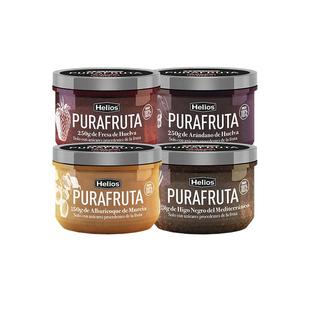 进口helios喜璐蓝莓果酱0添加蔗糖草莓酱无花果低脂早餐涂抹面包