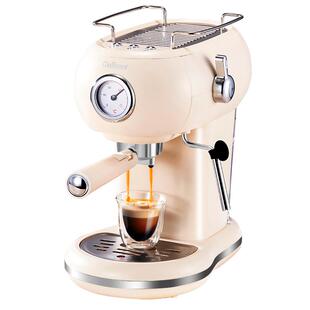 德国咖啡机小型家用迷你意式浓缩胶囊粉半全自动奶泡一体美式复古