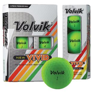 Volvik 官方NEW VIVID HARF DOZEN 彩色哑光团购定制礼盒高尔夫球