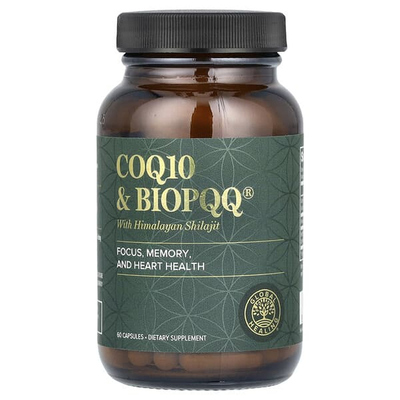 Global Healing,含喜马拉雅喜来芝的 CoQ10 和 BioPQQ，60 粒胶囊