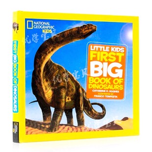 美国国家地理儿童百科 恐龙 英文原版  Little Kids First Big Book of Dinosaurs 科普认知绘本精装 National Geographic