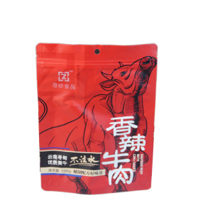 云南寻甸特产寻珍香辣牛肉冷吃新鲜黄牛肉好吃解馋零食真空装100g