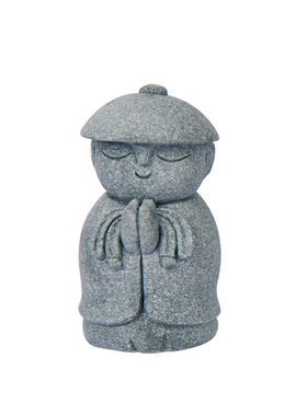 青砂石日式可爱地藏佛陀小摆件